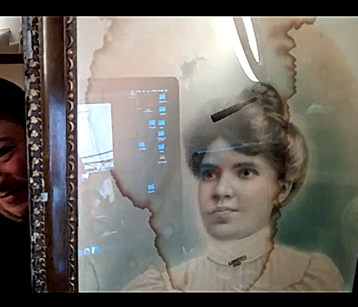 haunted victorian painting