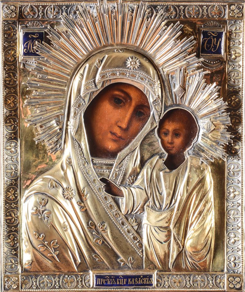 our lady of kazan art