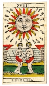 sun card from the Marcelles tarot